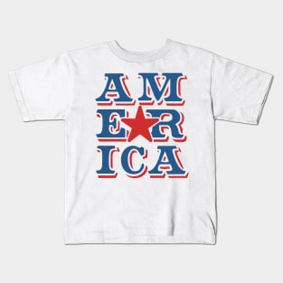 AMERICA - 4th of July Kids T-Shirt